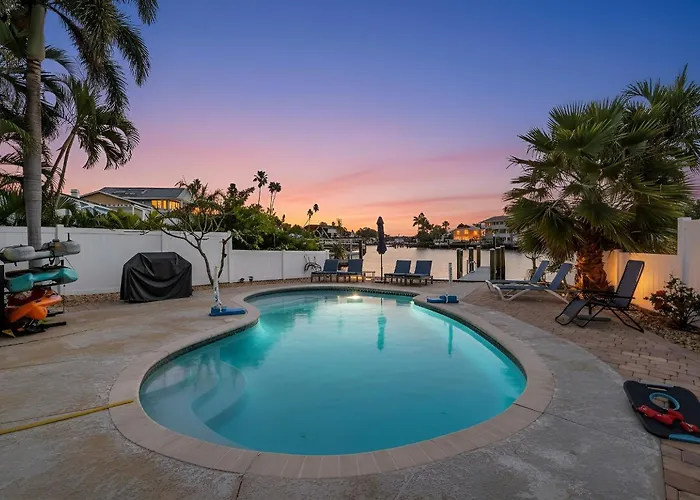 Ferienhaus Waterfront Indian Rocks Gem Clearwater Beach